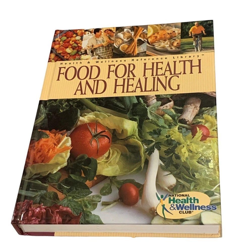 Vintage 1999 Food For Health And Healing Health Cookbook Recipes Cook Book​​​​​